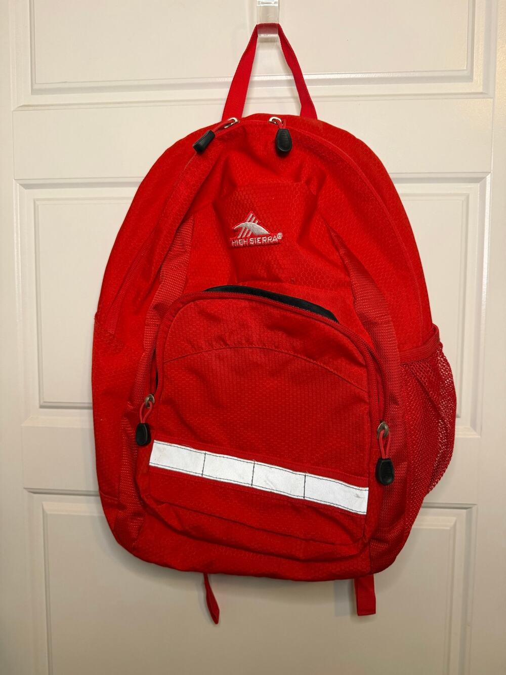 High Sierra EUC Back to School red day pack backpack NWOT